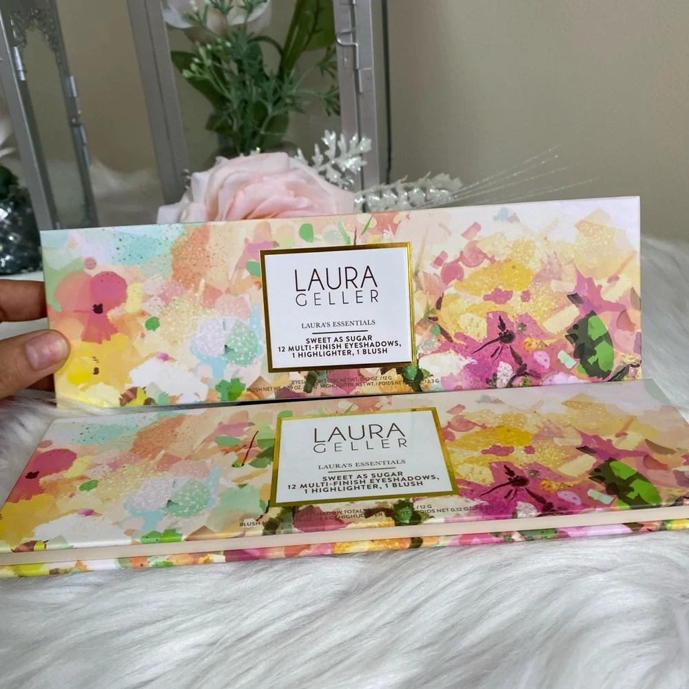 LAURA GELLER ESSENTIALS SWEET AS SUGAR 12MULTI-FINISH EYESHADOWS